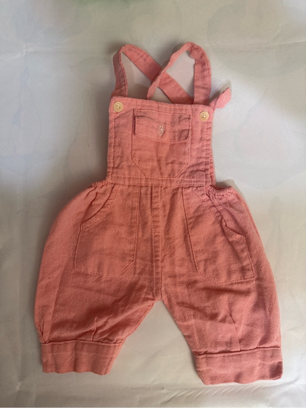 Pink Kids Overalls Romper - Soft Cotton